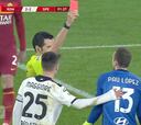 Insólito: ¡la Roma recibió dos rojas en solo 41 segundos!