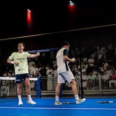 Paquito Navarro celebra su cumpleaños (37) con una semifinal