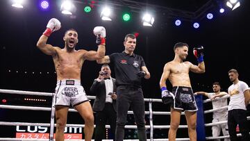 Mohamed Dakan, vencedor del torneo a cuatro del peso pluma de Fighters Night