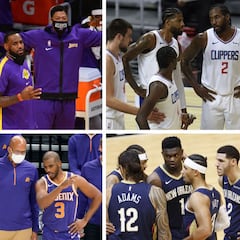 Alta tensión en el Oeste: no hay sitio para todos en los playoffs