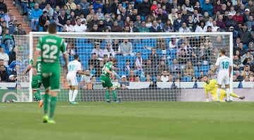 Darko Brasanac es el nico jugador en la historia del Legans que ha hecho gol al Real Madrid en Liga y en el Bernabu. 