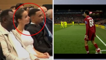 El gesto de la novia de Arnold que va a ser seguro viral