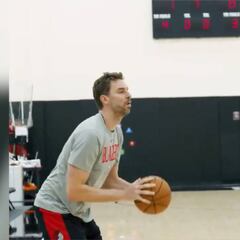 "Está aquí y es perfecto": Gasol ya se entrena con los Trail Blazers