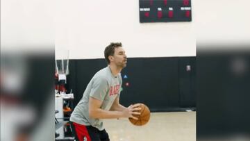 "Está aquí y es perfecto": Gasol ya se entrena con los Trail Blazers