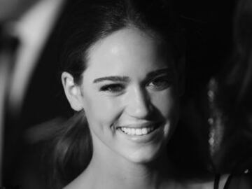 VENICE, ITALY - SEPTEMBER 02:  (EDITORS NOTE: Image has been converted to black and white.) Matilda Lutz attends the premiere of 'Franca: Chaos And Creation' during the 73rd Venice Film Festival at Sala Giardino on September 2, 2016 in Venice, Italy.  (Photo by Vittorio Zunino Celotto/Getty Images)