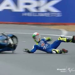 Michelin da más agarre que Dunlop en el mojado Le Mans