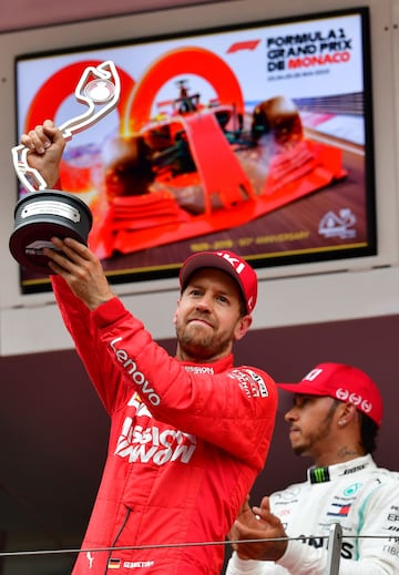 Sebastian Vettel  segundo puesto