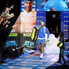 Nadal, contra Thiem, Rublev y Tsitsipas en el Masters