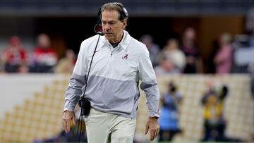 Nick Saban ha ganado siete títulos en su carrera con la Universidad de Alabama. Sin embargo, no ha podido triunfar nunca en su estadía en la NFL.