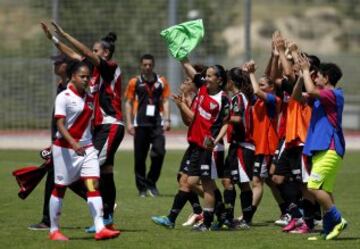 
RAYO VALLECANO - SPORTING DE HUELVA 
ALEGRIA FIN DE PARTIDO 