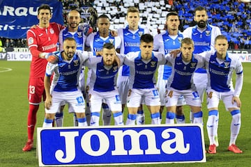 Equipo del Leganés.