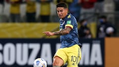 James Rodr&iacute;guez, optimista en Selecci&oacute;n Colombia pese a la derrota ante Brasil.