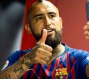 Vidal inicia el sueño de la Champions con cifras récord