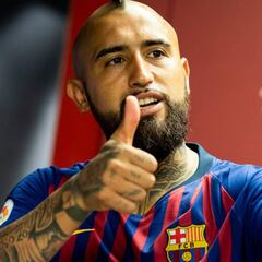 Vidal inicia el sueño de la Champions con cifras récord