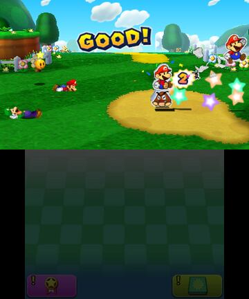 Captura de pantalla - Mario & Luigi: Paper Jam Bros. (3DS)
