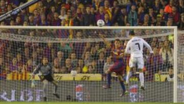 En 2011 un cabezazo de Cristiano sirvió para derrotar al Barça.