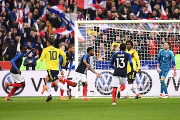 Francia vs. Colombia, las mejores imágenes del partido