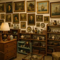 She buys a painting for $2, finds a message on the back and the outcome is unexpected: “It’s yours; I cannot keep it, it belongs with you”