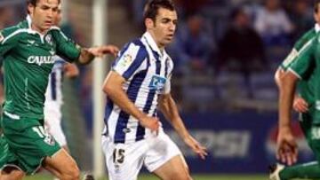 <b>RECUPERADO. </b>El mediocentro albiazul Emilio Sánchez ya está bien de la lesión de tobillo.