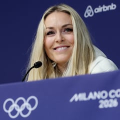 Lindsey Vonn esquiará en los Juegos con el cruzado roto
