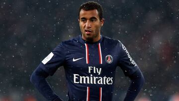 Lucas Moura, jugador del PSG.