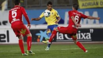 Masoud, jugador de Las Palmas