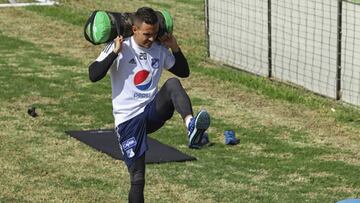 Santiago Montoya, volante de Millonarios, habló de su motivación de regresar a las canchas, de lo que le dice Alberto Gamero para el reinicio del FPC