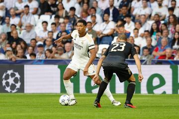 Bellingham durante el partido de Champions League.