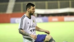 Argentina se ejercita en Brasil