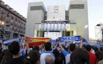 La fiesta del Leganés de Primera continúa