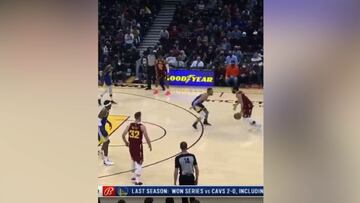 Ayer Durant, hoy Curry... Ricky sigue dejando maravillas