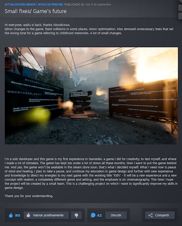 El hit indie de 2023 Only Up! ya no se puede comprar en Steam debido al estrés de su creador