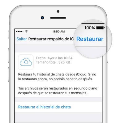 Cómo recuperar los chats de WhatsApp en cualquier móvil