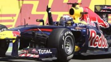 <b>SIN PROBLEMAS. </b>Vettel (en la imagen) y Webber han llevado al RB7 intacto al box en todos los GGPP.