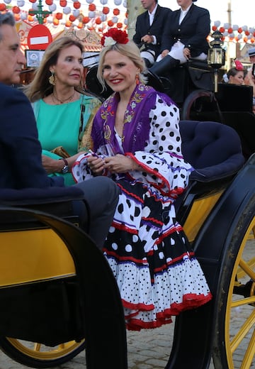 As¨ª disfrutan los famosos de la Feria de Abril