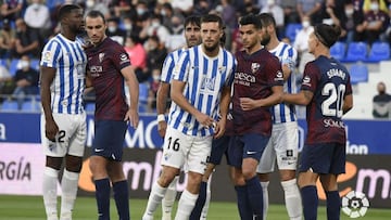 Huesca 0-0 Málaga: resumen, goles y resultado