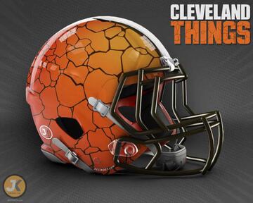 Cascos de NFL con la inspiración de Marvel y Stan Lee