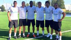 Raúl y Roberto Carlos trabajan con la cantera del Madrid