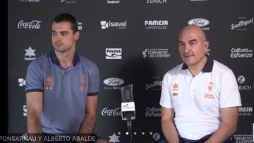 Ponsarnau y Alberto Abalde. 