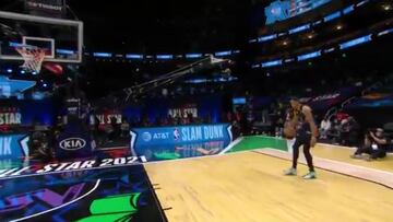 Esta clavada sí que fue una locura en el All Star: ¡y no ganó!