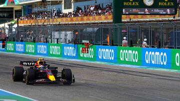 Checo Pérez terminó en el cuarto lugar en el GP de Estados Unidos