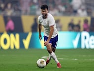 Luca de la Torre durante un partido con Estados Unidos.