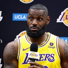 LeBron James to miss preseason opener between the Lakers and the Warriors