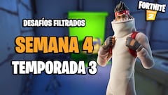 Fortnite Temporada 3: desafíos filtrados Semana 4