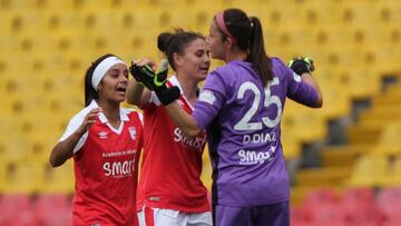 Santa Fe, América, Nacional y Huila lideran cuartos femeninos