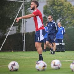 Osasuna se prepara para la Copa