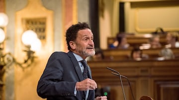 El portavoz adjunto de Ciudadanos en el Congreso, Edmundo Bal, interviene durante una sesión plenaria en el Congreso de los Diputados, a 18 de mayo de 2023, en Madrid (España). El Pleno del Congreso concluye hoy la tramitación de la modificación de la Ley General Tributaria en lo relativo a cooperación administrativa en el ámbito de la fiscalidad y de otras normas tributarias, que estará lista para su entrada en vigor, y enviará al Senado el proyecto de ley de creación de la Autoridad Administrativa Independiente de Defensa del Cliente Financiero.
18 MAYO 2023;MADRID;CONGRESO;LEY GENERAL TRIBUTARIA
Gabriel Luengas / Europa Press
18/05/2023