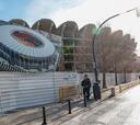 Vuelven las máquinas al nuevo Mestalla