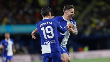 01/04/24 PARTIDO DE PRIMERA DIVISION
VILLARREAL CF - ATLETICO DE MADRID
SEGUNDO GOL SAUL ÑIGUEZ 1-2 ALEGRIA