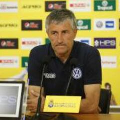 Quique Setién prescinde de Roque y Viera contra el Betis